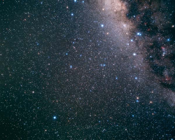 Telescopium and Corona Australis