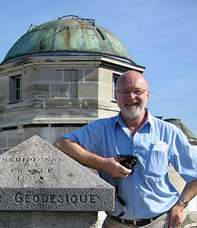 Photo by Bob Bee, July 2010, on the roof of the Observatoire de Paris